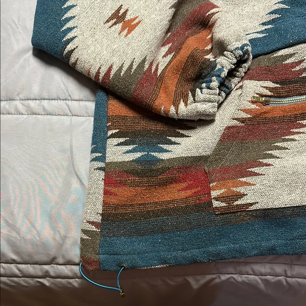 Southwestern Patterned Hoodie - Picture 3 of 5